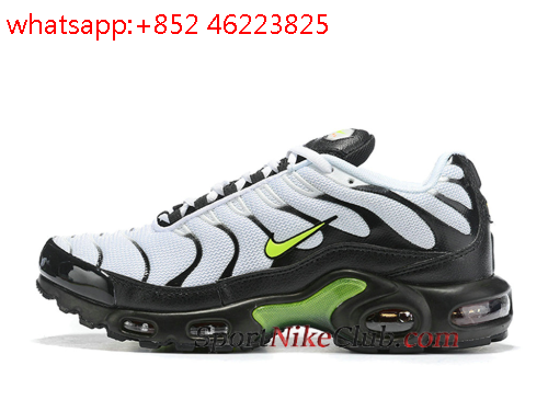 nike tn requin homme verte