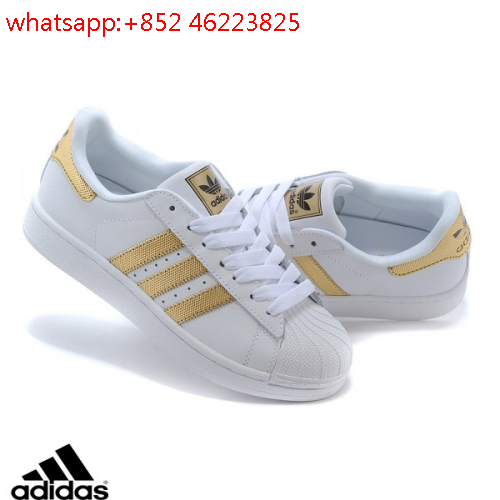 chaussure superstar dore